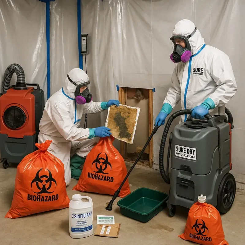 Contaminated Water Handling Protocols process in Seville, OH